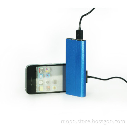 4000mAh new Aluminum alloy slim Li-Pol power bank for iPhone Sumsang